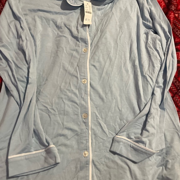 Long-sleeve pajama top - Picture 6 of 6